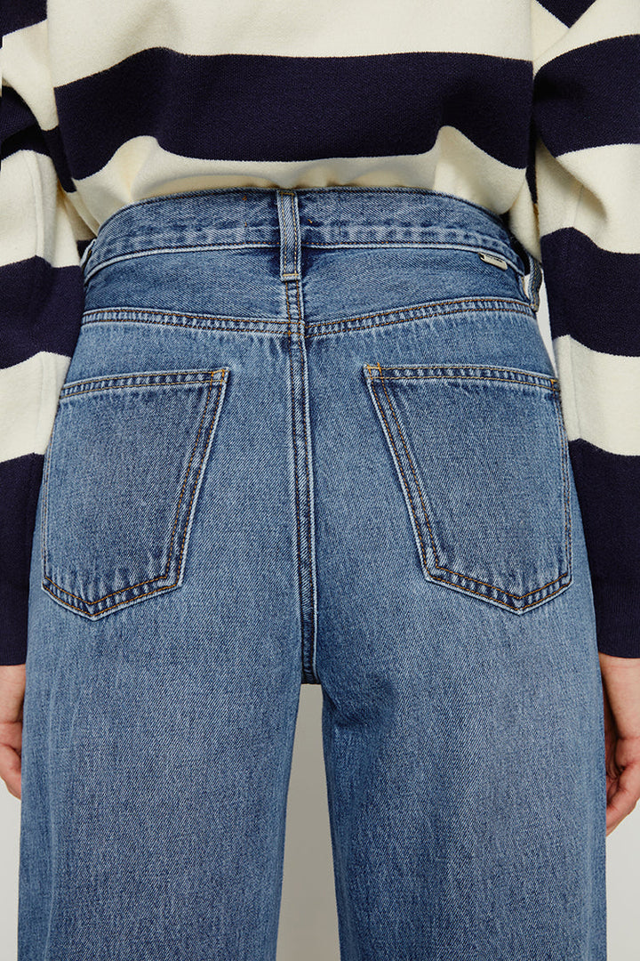 Coney Island Whitefish High Rise Wide Jeans