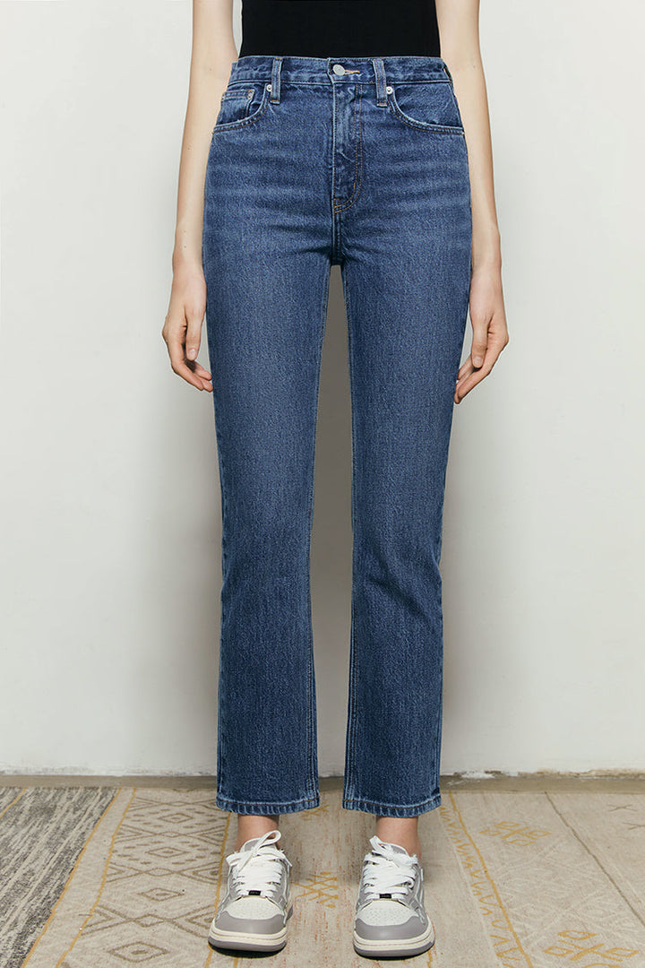 Activity Grrrl High Rise Kick Crop Jeans