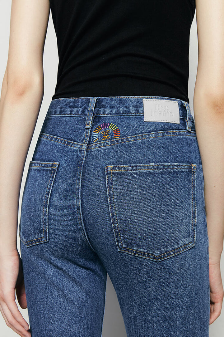 Activity Grrrl High Rise Kick Crop Jeans