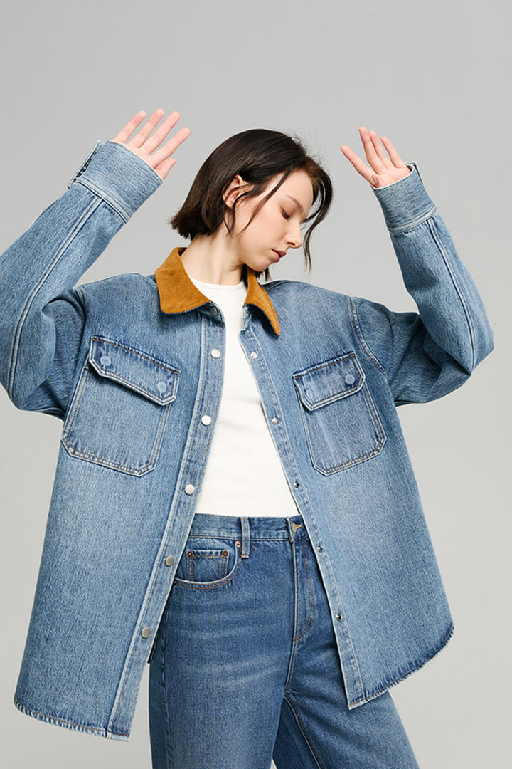 California Sunset Denim Shirt