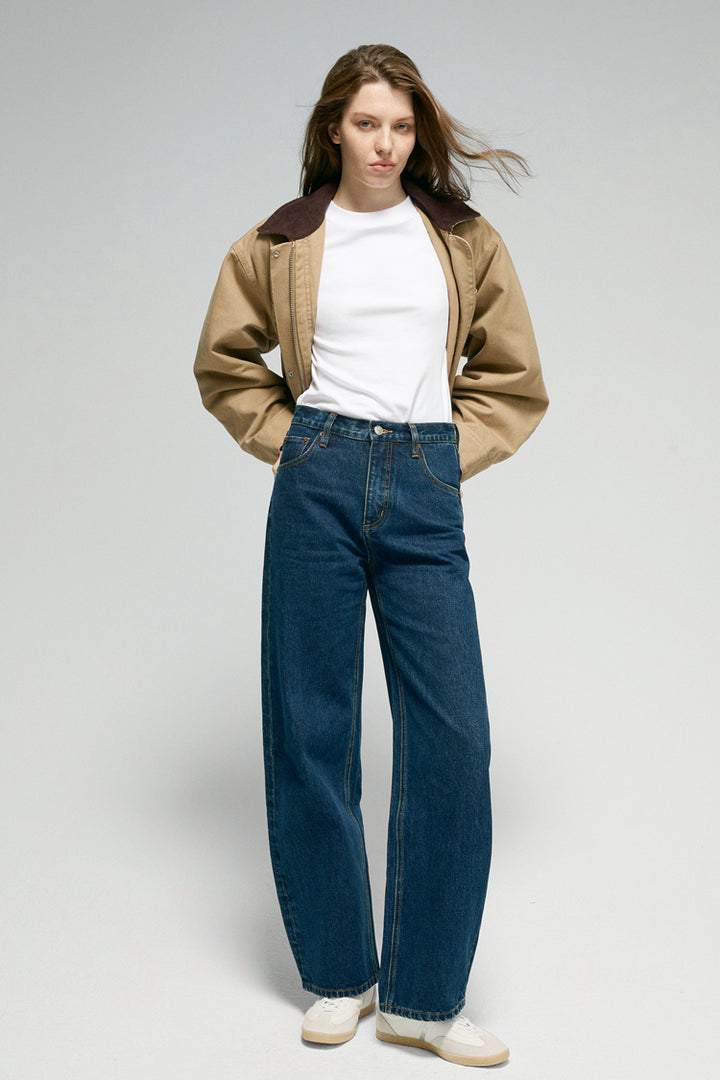 Slope Curve Jeans HJ039