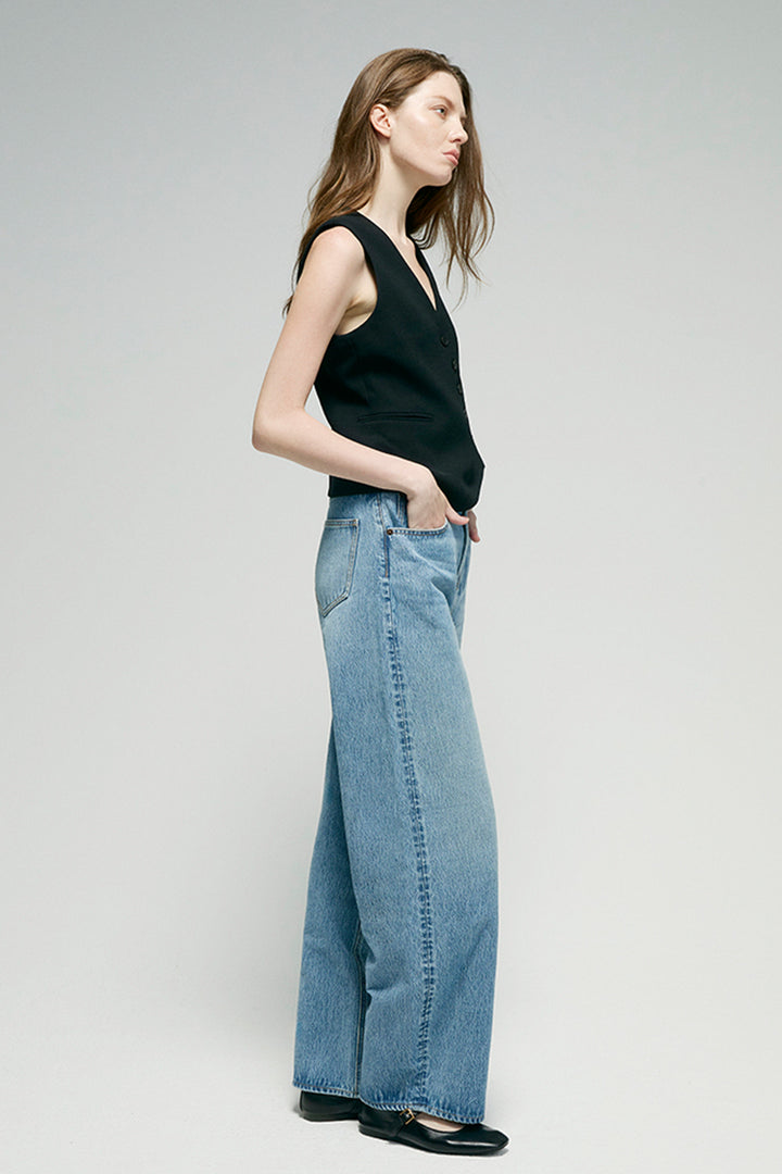 Slope Curve Jeans HJ039