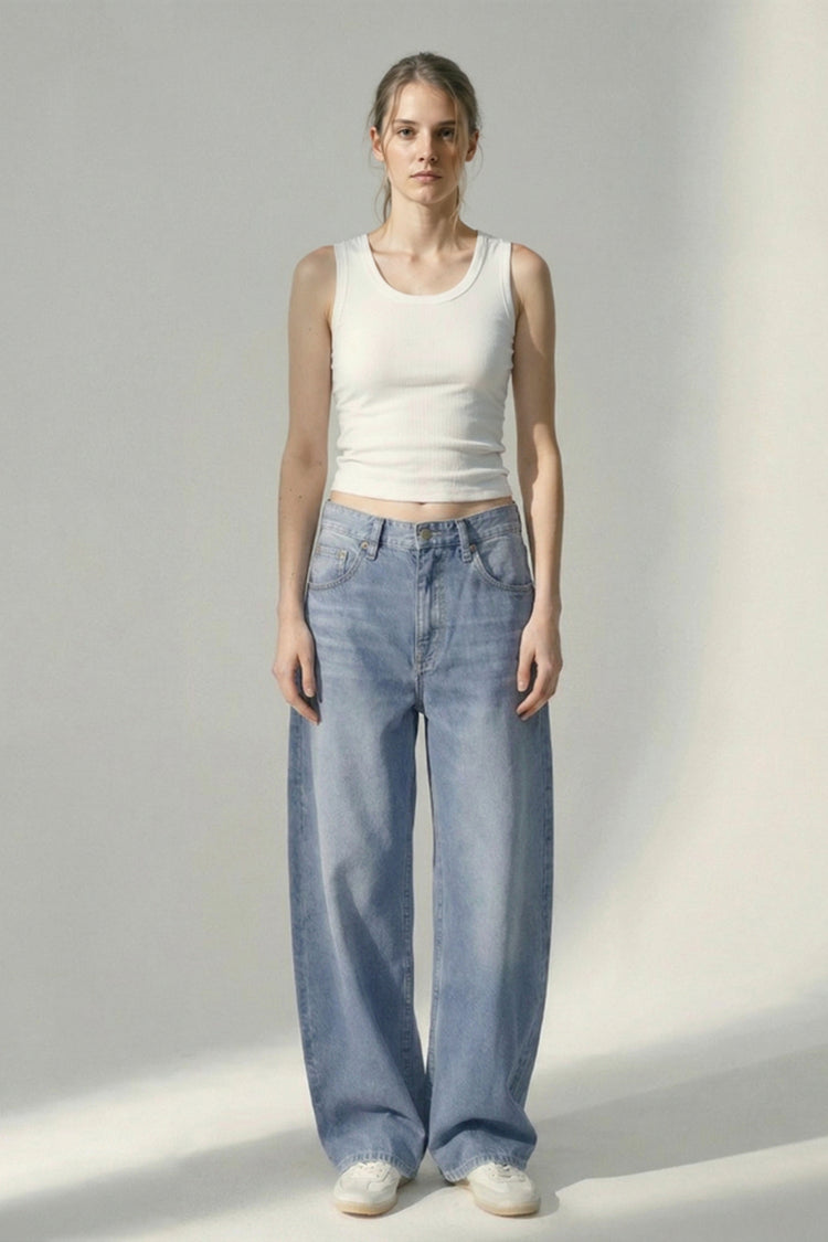 Jean large ceinturé Twilight HJ059