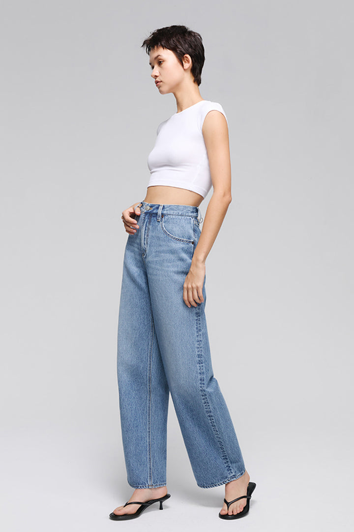 Slope Curve Jeans HJ039