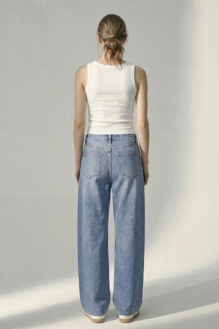 Jean large ceinturé Twilight HJ059