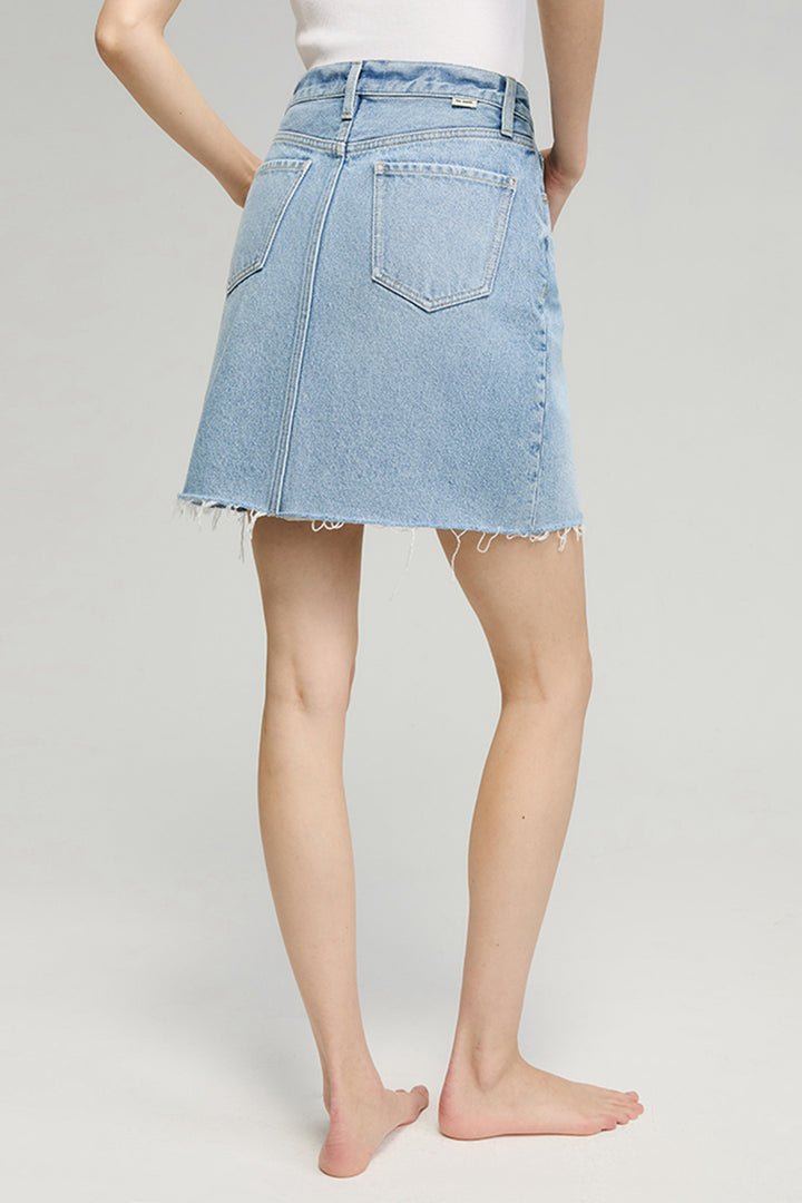 V-Waist Mini skirt