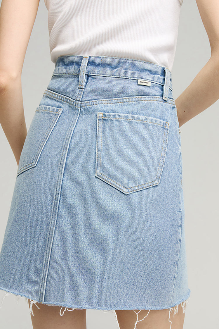 V-Waist Mini skirt