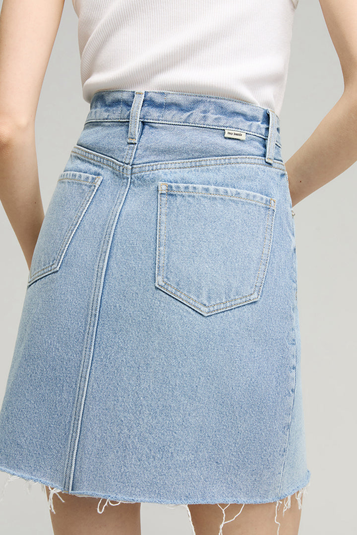 V-Waist Mini skirt