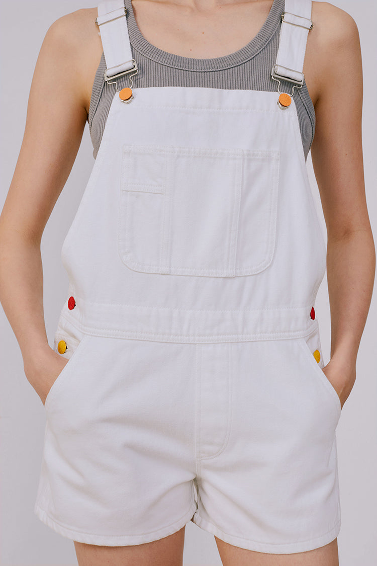 Rainbow Overall Shorts