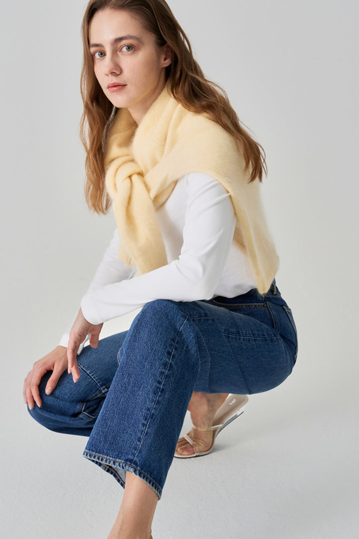 Light Pleat Relaxed Jean HJ058