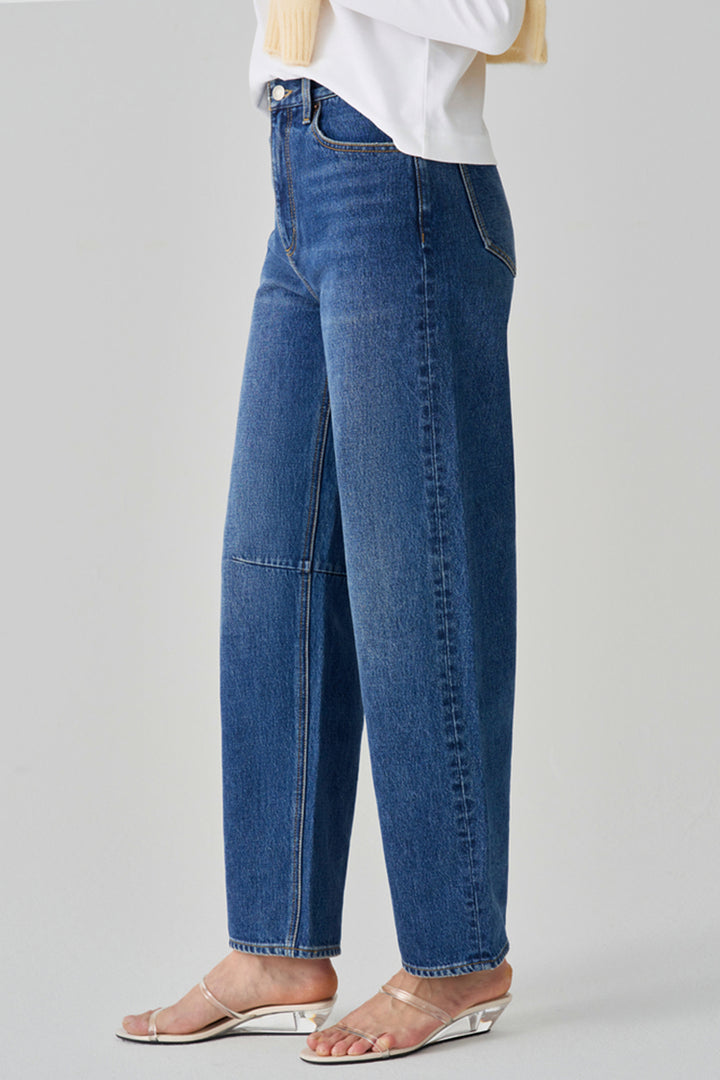 Light Pleat Relaxed Jean HJ058