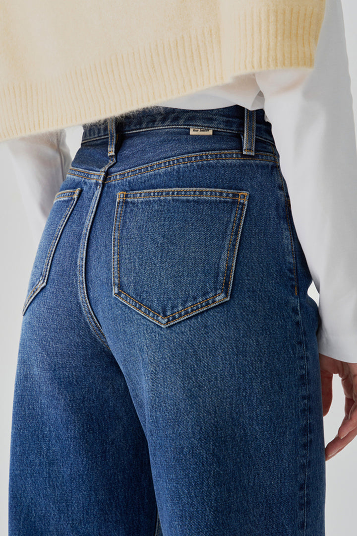 Light Pleat Relaxed Jean HJ058