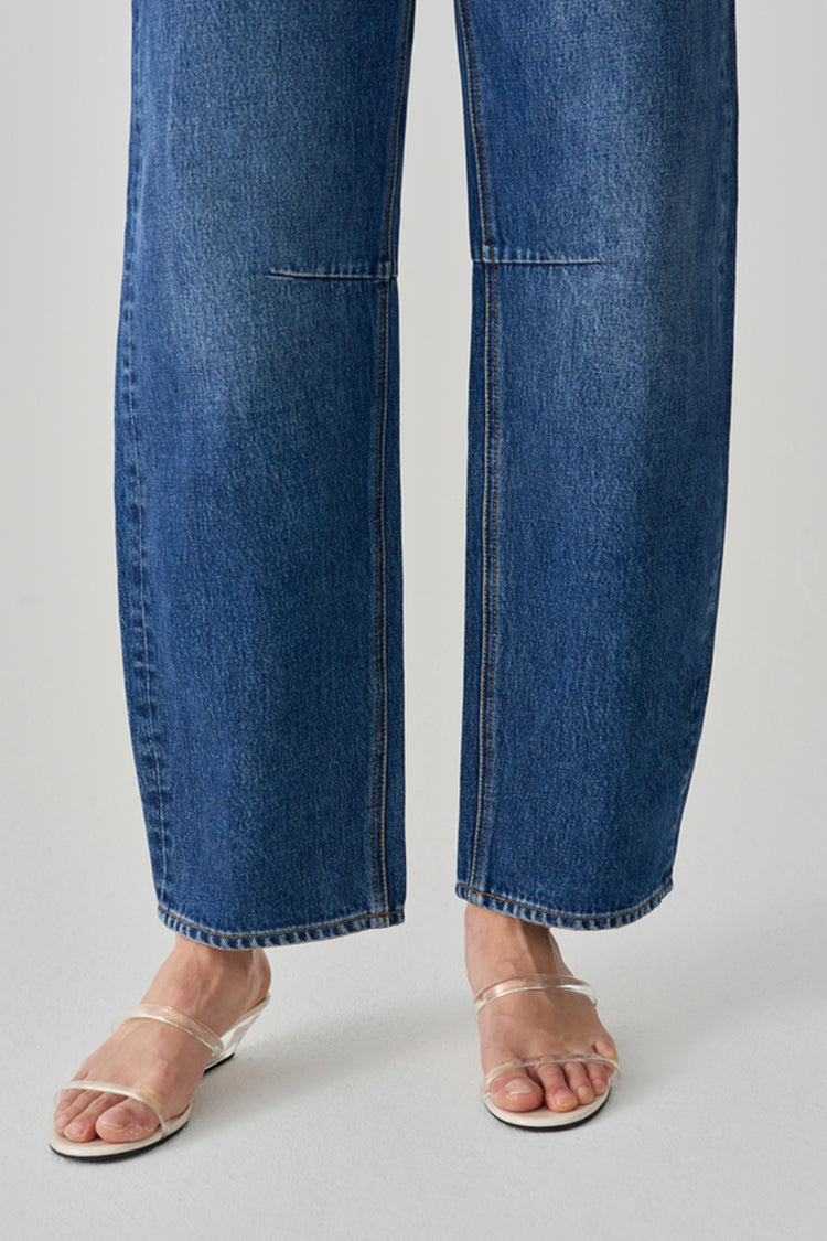 Light Pleat Relaxed Jean HJ058