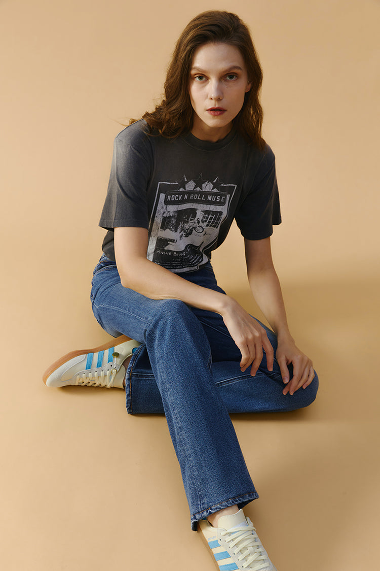 Barbara High Rise Bootcut Jeans
