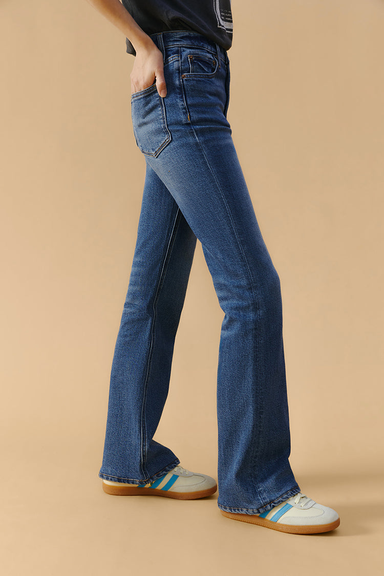 Barbara High Rise Bootcut Jeans