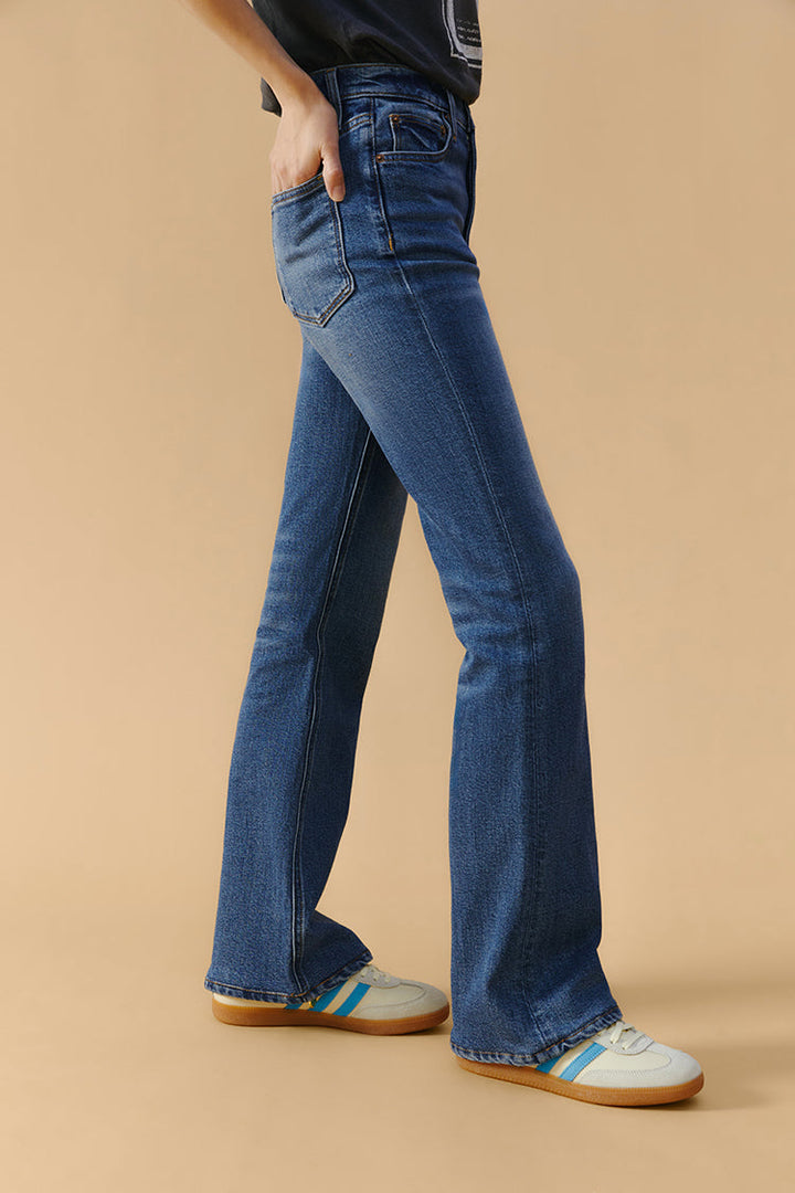 Barbara High Rise Bootcut Jeans