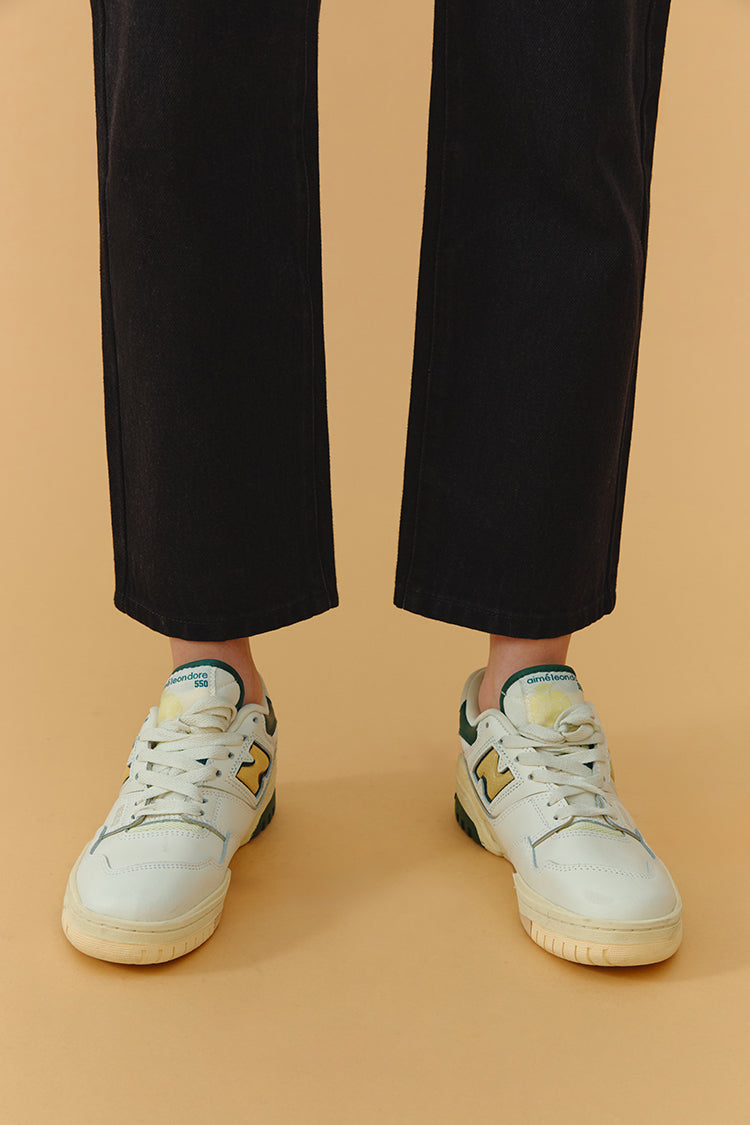 Chelsea High Rise Straight Crop Jeans