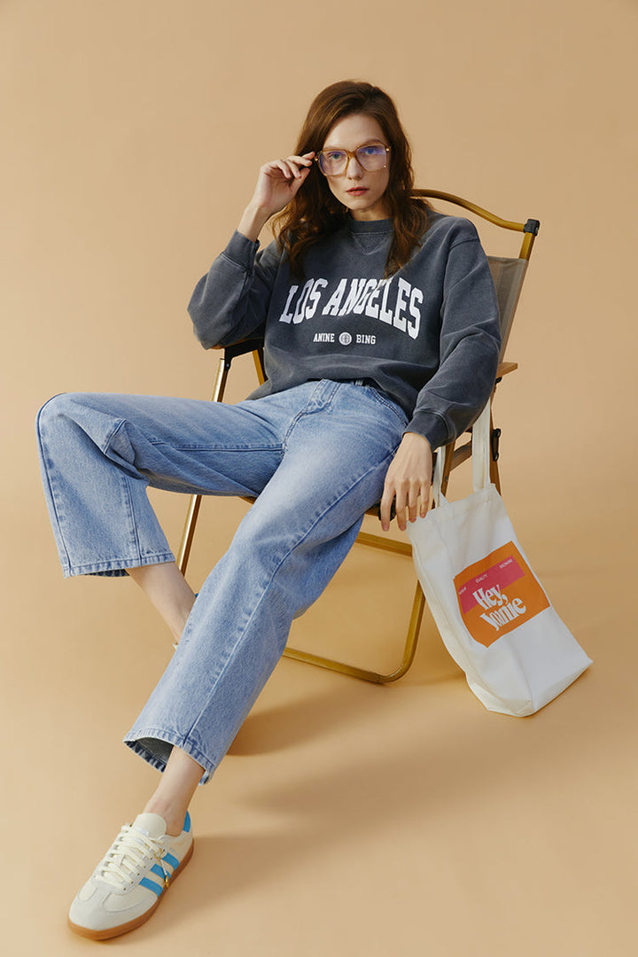 High-Line Straight Cropped Jeans (Turkish Cotton)