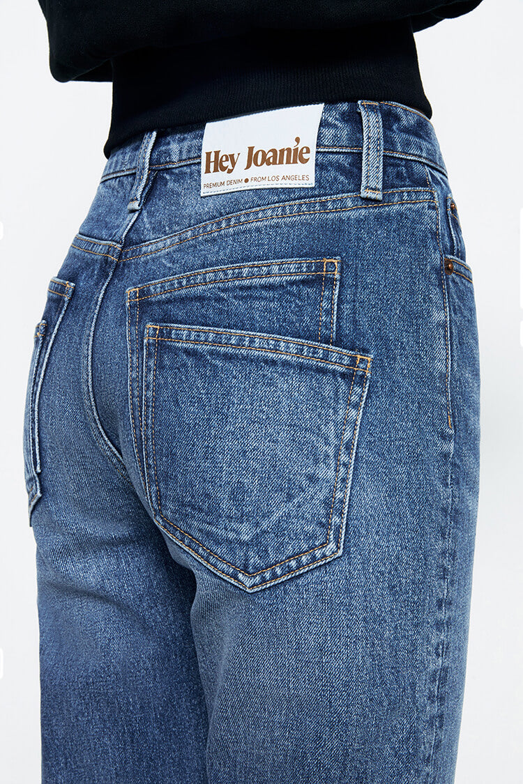 Activity Grrrl High Rise Kick Crop Jeans (Turkish Cotton)