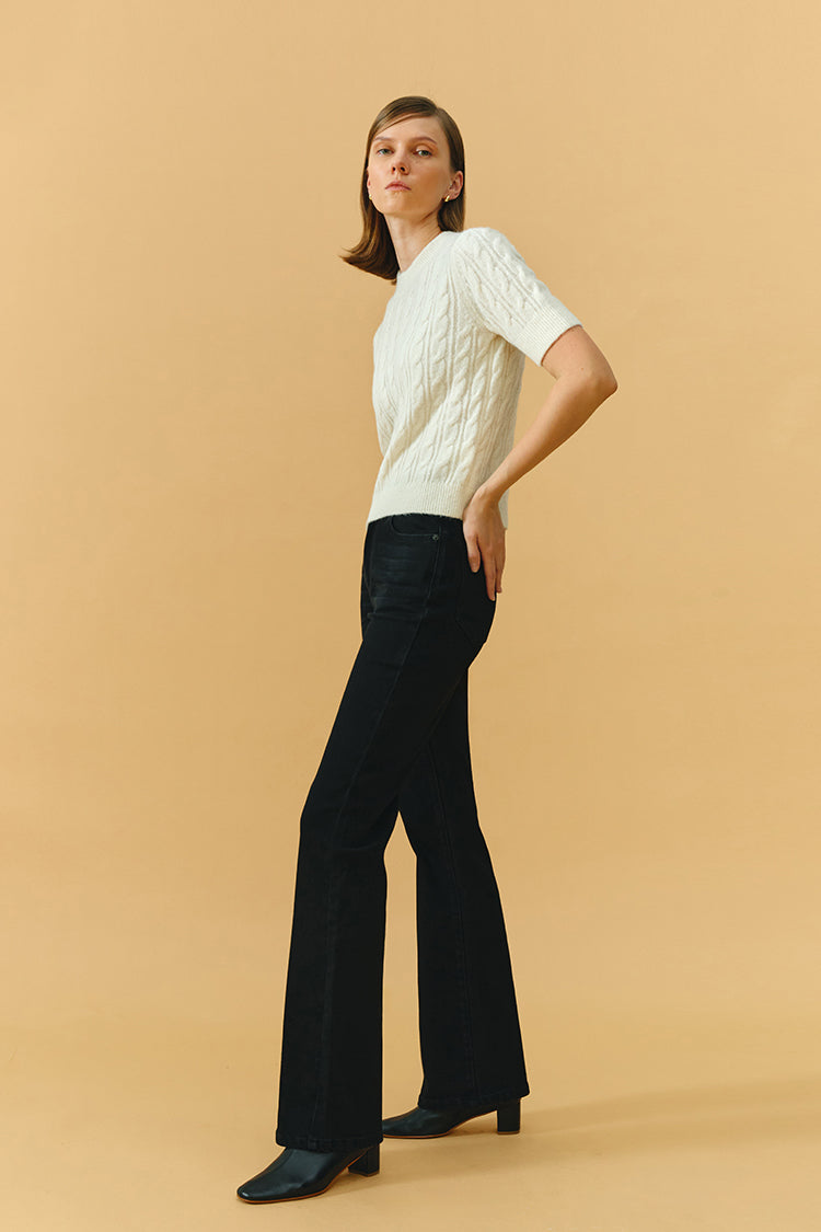 Barbara High Rise Bootcut Jeans