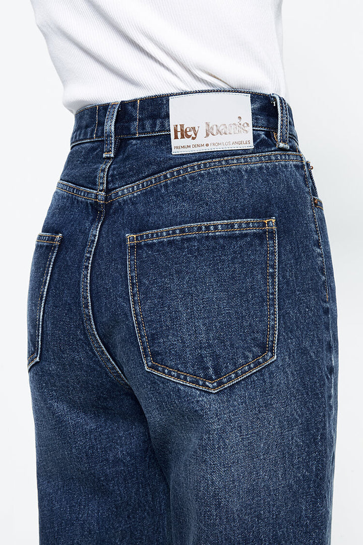 Chelsea High Rise Straight Crop Jeans