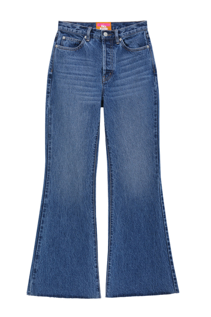 Eclipse Fray Wide-Flare Jean HJ010