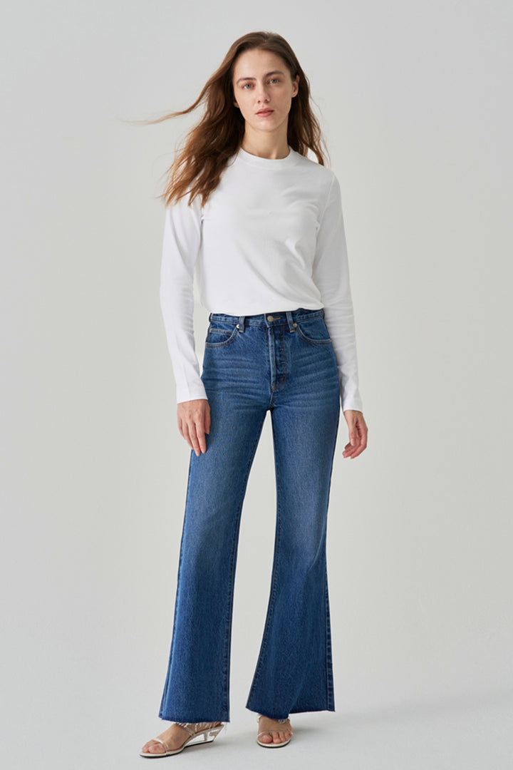 Eclipse Fray Wide-Flare Jean HJ010