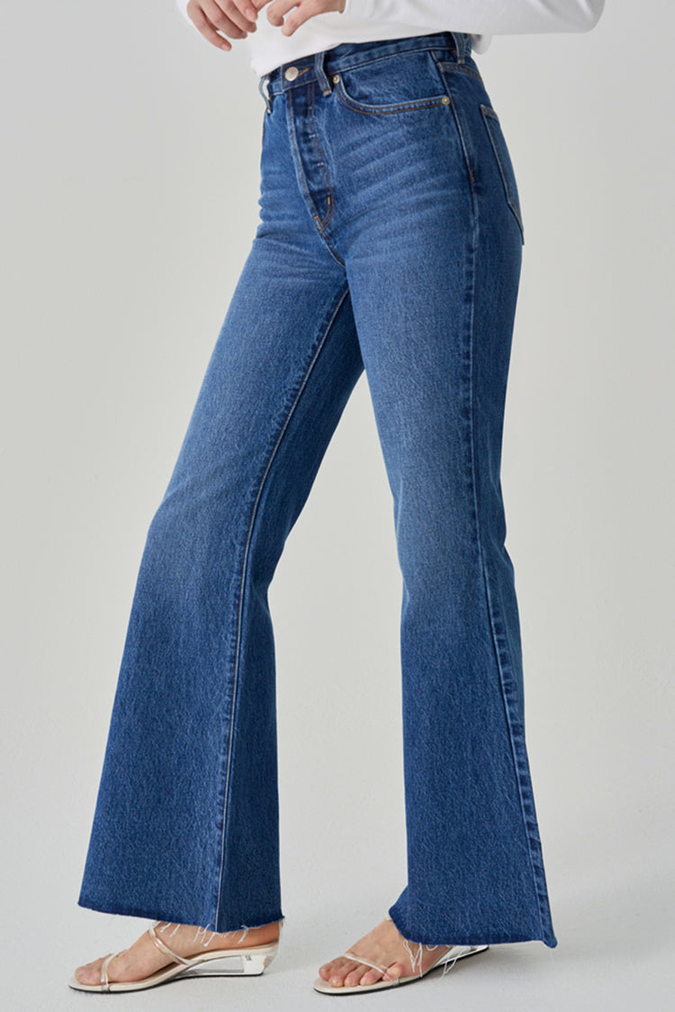 Eclipse Fray Wide-Flare Jean HJ010