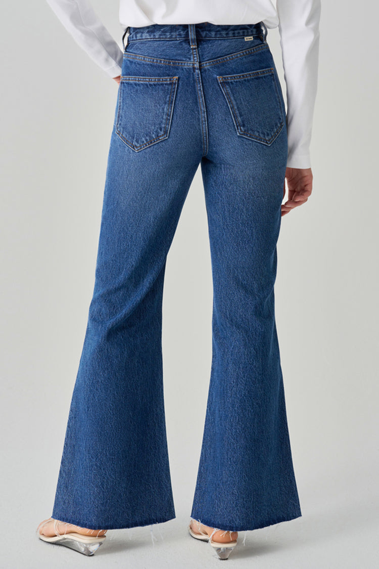Eclipse Fray Wide-Flare Jean HJ010