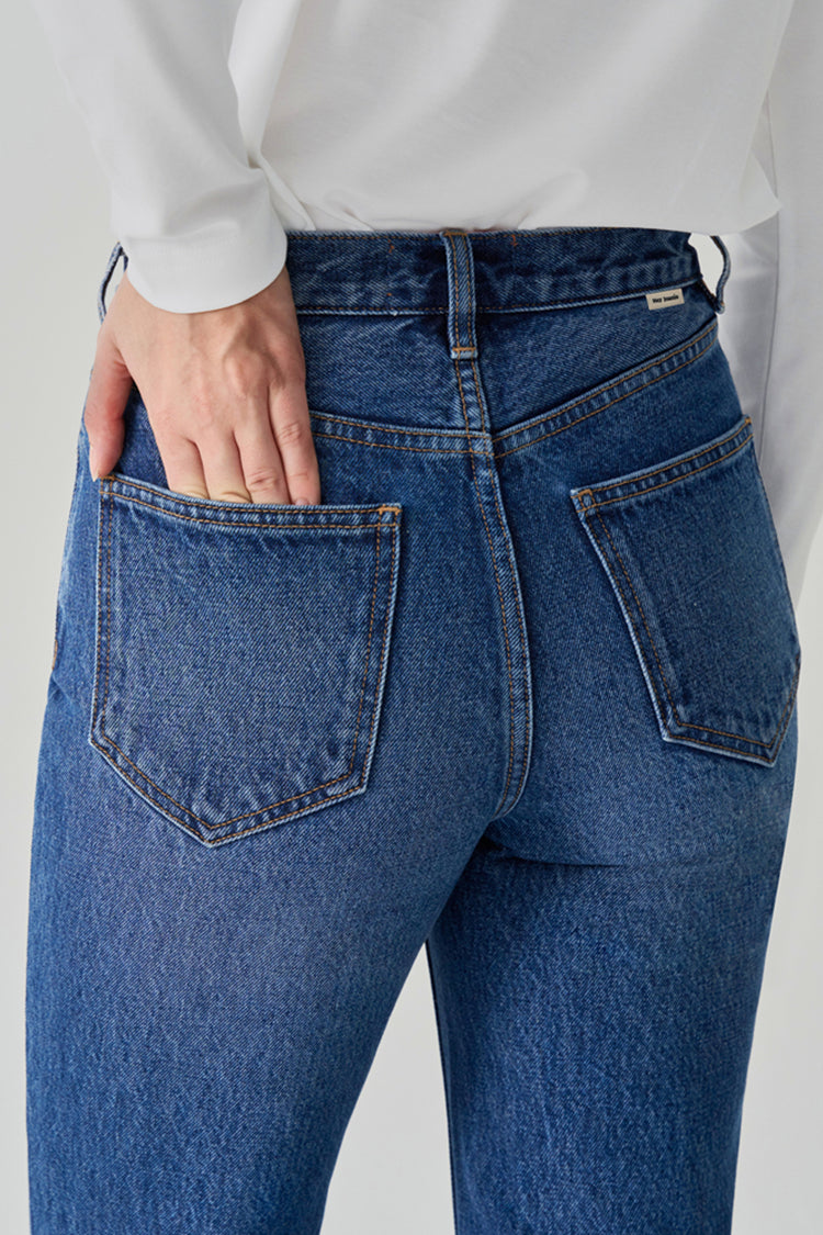 Eclipse Fray Wide-Flare Jean HJ010