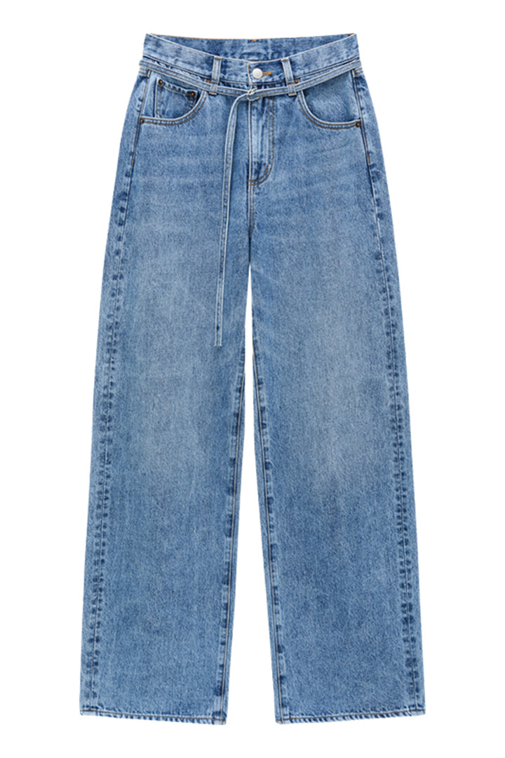 Twilight Belted Wide Jean HJ059