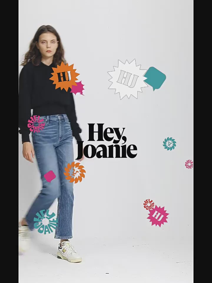 Activity Grrrl High Rise Kick Crop Jeans HJ017