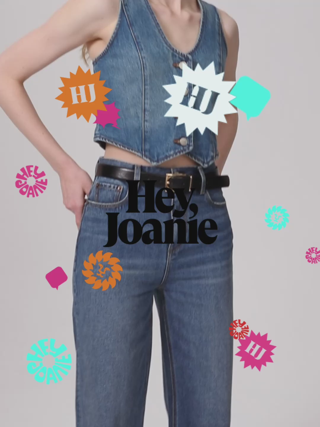 Blue Horizon Denim Vest HJ903