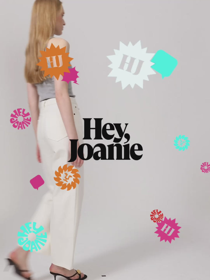 The Cityer Crop Wide Jeans HJ009